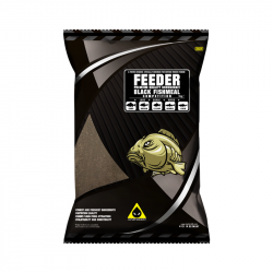 Black Fishmeal Feederfutter 1kg für Karpfen und Friedfische