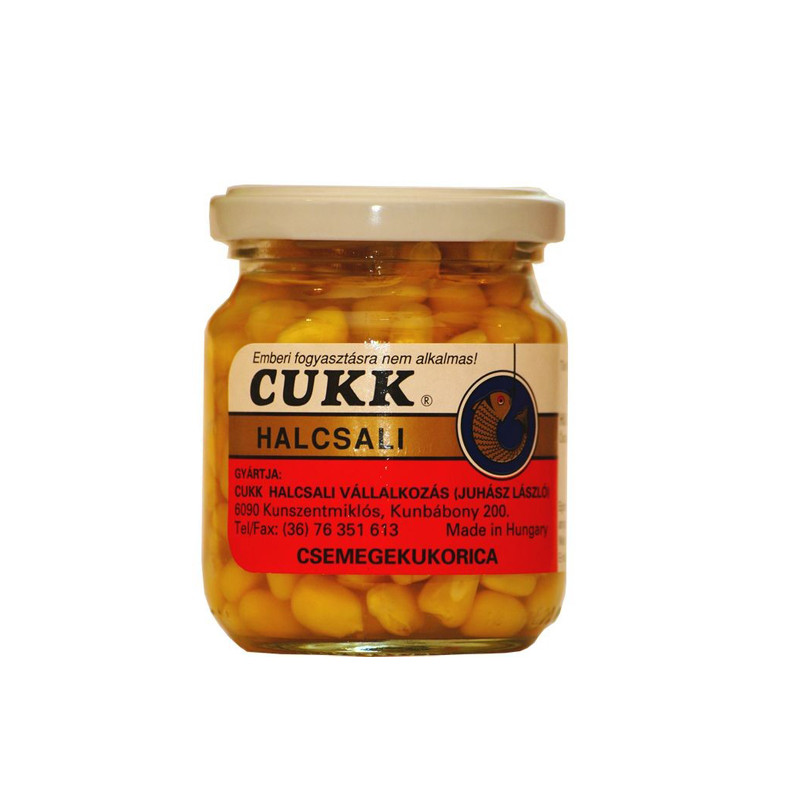 CUKK Natural Sweet Corn 220 ml carp hook corn